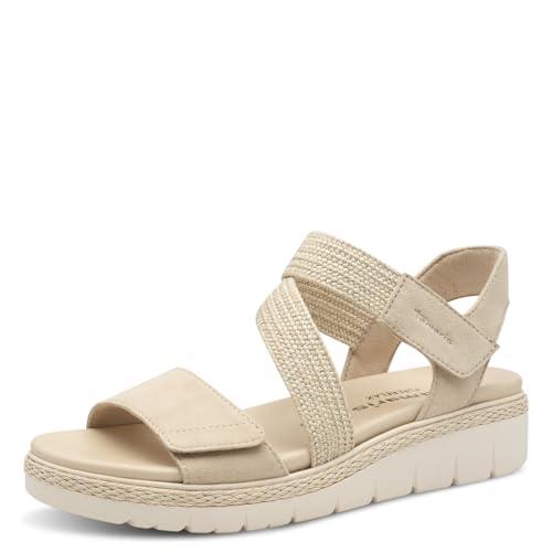 Tamaris Damen Klassische Ballerinas, Frauen Flats,Comfort Lining,TOUCHit-Fußbett,Slip-ons,klassisch elegant,Ballerinen,Ivory,41 EU von Tamaris