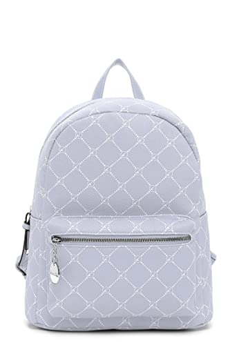 Tamaris Rucksack TAS Anastasia 30111 Damen Rucksäcke Karo greyblue 855 von Tamaris