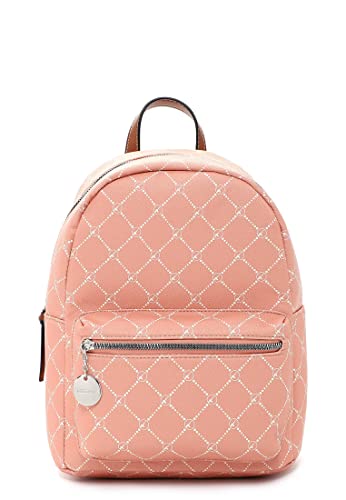 Tamaris Rucksack TAS Anastasia 30111 Damen Rucksäcke Karo peach 660 von Tamaris