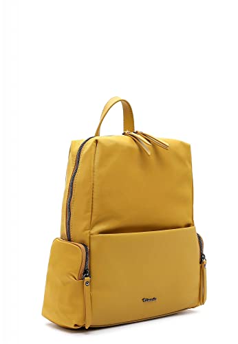 Tamaris Rucksack Jule 31840 Damen Rucksäcke Uni mustard 451 von Tamaris