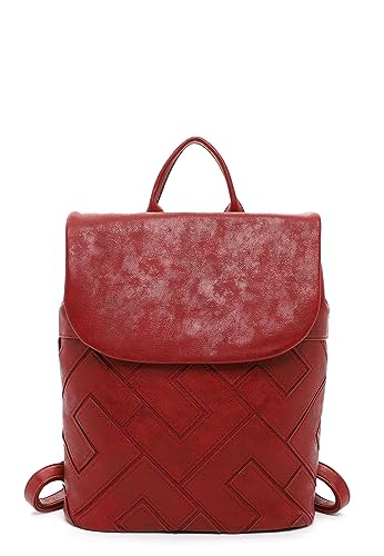 Tamaris Rucksack Marike 32687 Damen Rucksäcke Uni red 600 von Tamaris