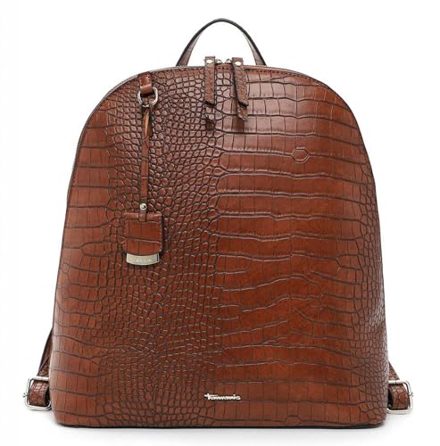 Tamaris Rucksack Mia 32567 Damen Rucksäcke Animal cognac 700 von Tamaris