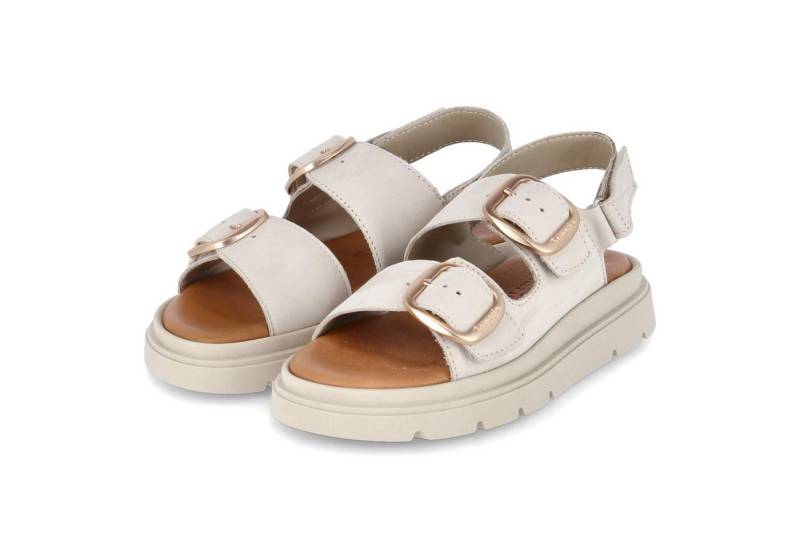 Tamaris Tamaris 1-28233-44/418 Damen Rauleder weiss Sandalette von Tamaris