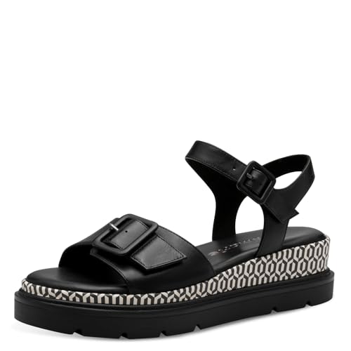 Tamaris Damen Sandalette in schwarz - Gr. 36 von Tamaris