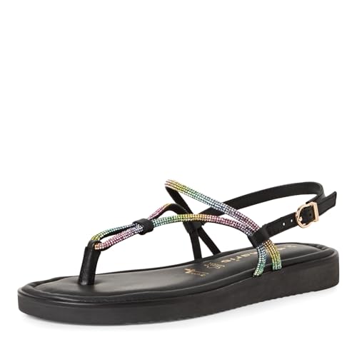 Tamaris Sandalette Damen Flach Multicolor,EU 40 von Tamaris