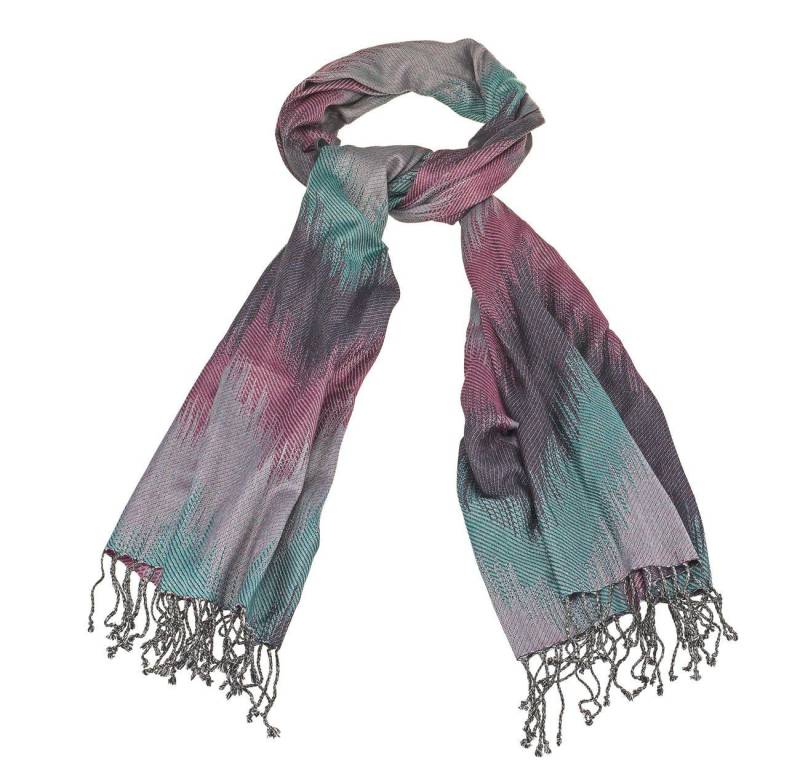 Tamaris Schal Tamaris Scarf, (Set, 1-St. 1-teilig), Damen Schal mit Fransen von Tamaris