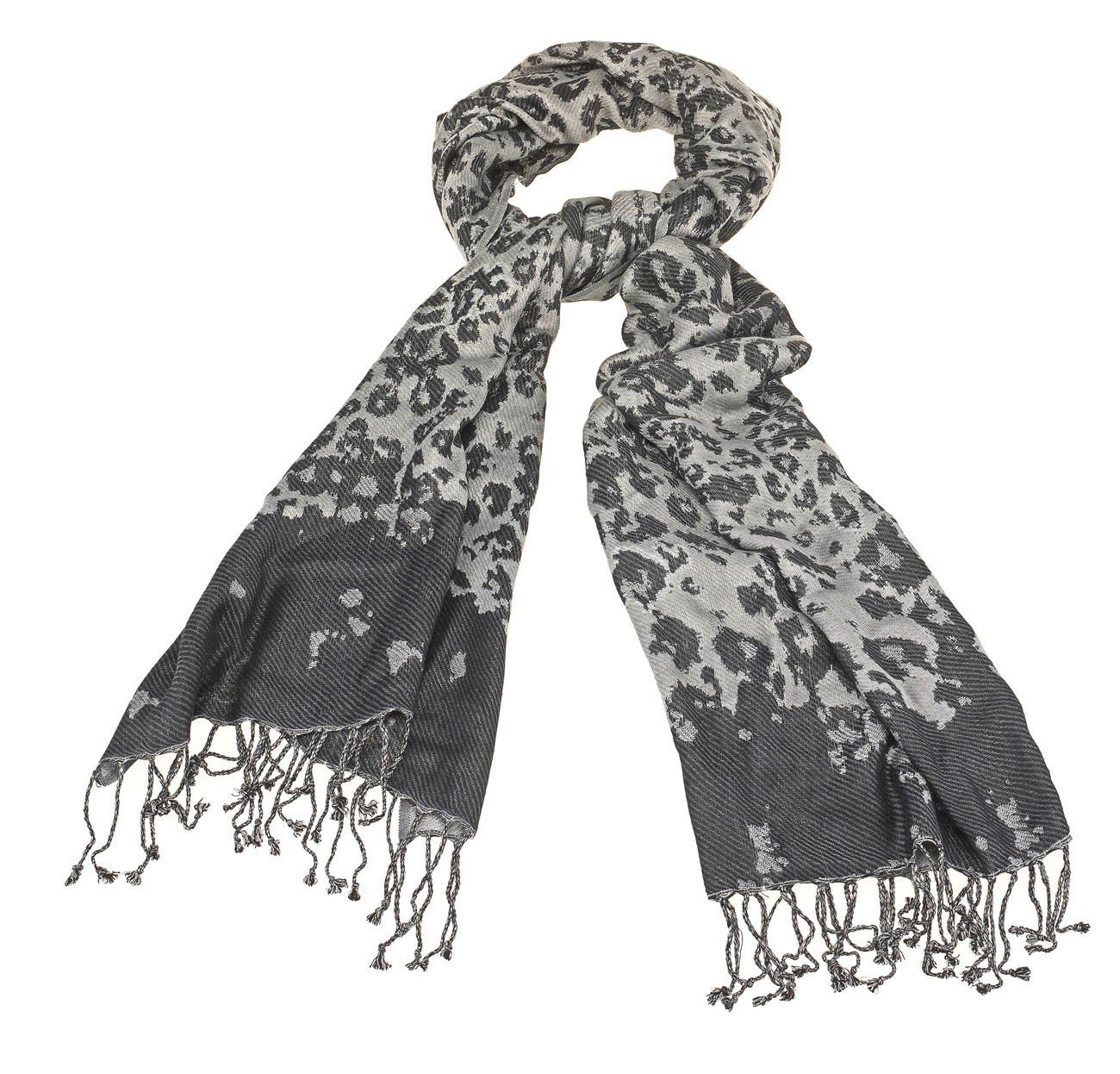 Tamaris Schal Tamaris Scarf, (Set, 1-St. 1-teilig), Damen Schal mit Fransen von Tamaris