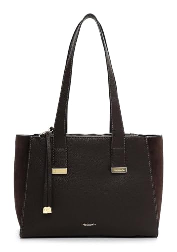 Tamaris Schultertasche Galina SC Shopper Brown dunkelbraun von Tamaris