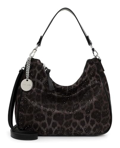 Tamaris Schultertasche Umhängetasche Gresa Pouch Grey dunkelgrau von Tamaris