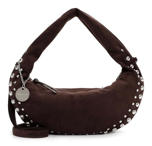 Tamaris Schultertasche Umhängetasche TAS Genna Beutel Brown dunkelbraun von Tamaris