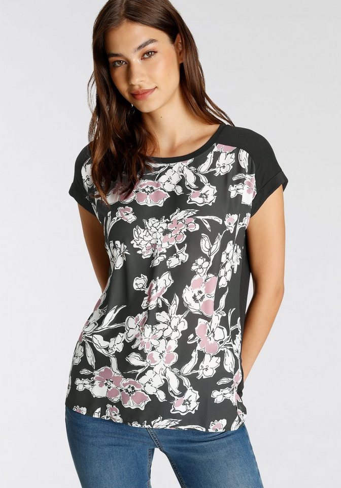 Tamaris Shirtbluse mit modischen Allover-Print - NEUE KOLLEKTION von Tamaris