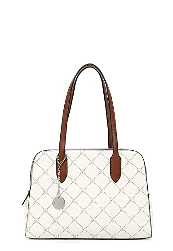 Tamaris Shopper TAS Anastasia 31164 Damen Handtaschen Print ecru 320 von Tamaris