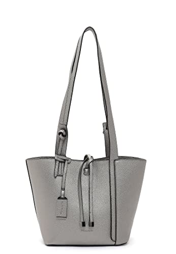 Tamaris Shopper Janika 32011 Damen Handtaschen Uni silver 830 von Tamaris