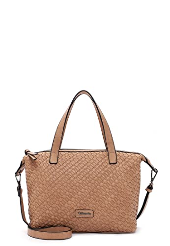 Tamaris Shopper Jelena 31854 Damen Handtaschen Uni sand 420 von Tamaris