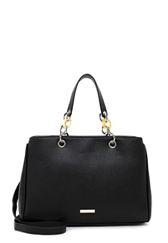 Tamaris Shopper Jessica 31825 Damen Handtaschen Uni black 100 von Tamaris