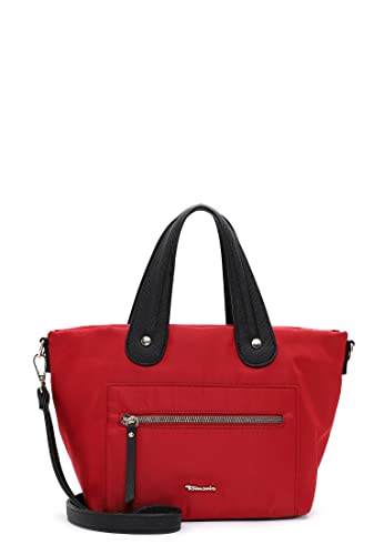 Tamaris Shopper Johanna 31813 Damen Handtaschen Uni red 600 von Tamaris