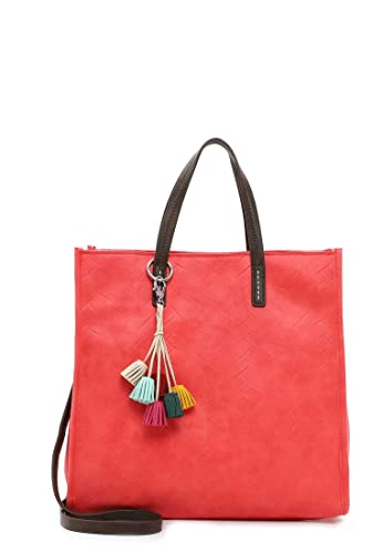 Tamaris Shopper Laureen 32080 Damen Handtaschen Uni coral 630 von Tamaris