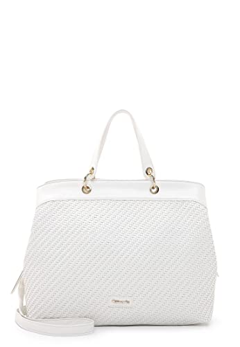 Tamaris Shopper Leila 32144 Damen Handtaschen Mustermix white 300 von Tamaris