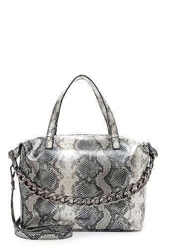 Tamaris Shopper Mattea 32527 Damen Handtaschen Animal silver 830 von Tamaris