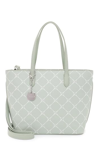 Tamaris Shopper TAS Anastasia 30106 Damen Handtaschen Karo lightmint 941 von Tamaris