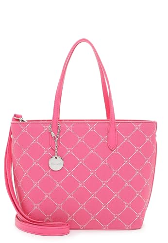 Tamaris Shopper TAS Anastasia 30106 Damen Handtaschen Karo pink 670 von Tamaris