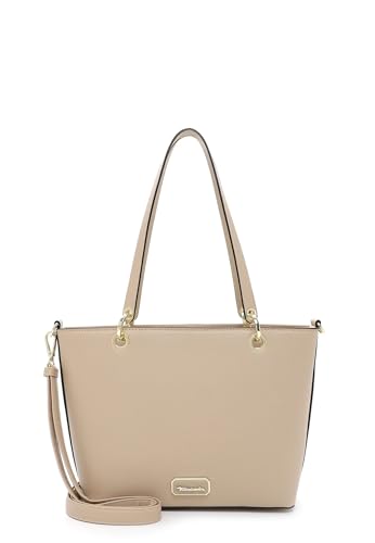 Tamaris Shopper TAS Anja 33016 Damen Handtaschen Uni beige 400 von Tamaris