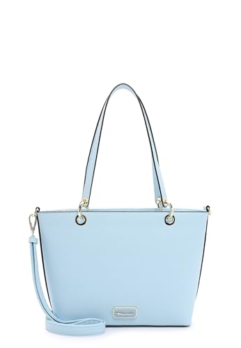 Tamaris Shopper TAS Anja 33016 Damen Handtaschen Uni lightblue 530 von Tamaris