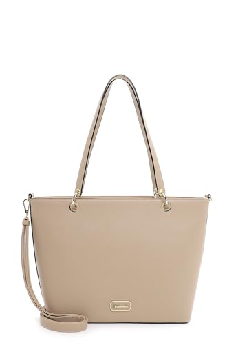 Tamaris Shopper TAS Anja 33017 Damen Handtaschen Uni beige 400 von Tamaris