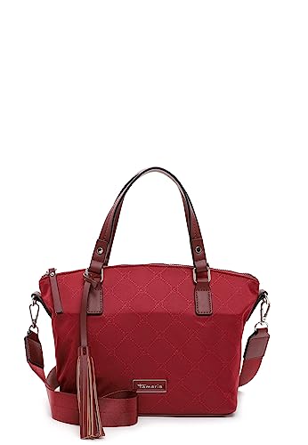 Tamaris Shopper TAS Lisa 32387 Damen Handtaschen Print wine 690 von Tamaris