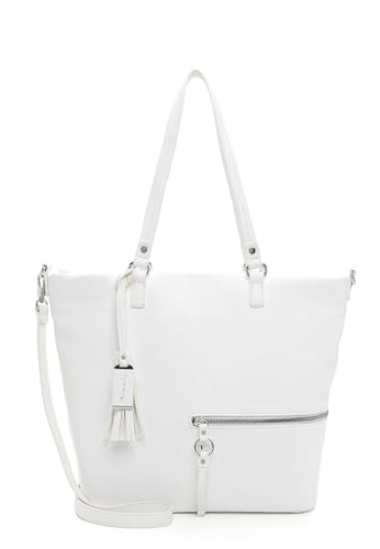 Tamaris Shopper TAS Nele 32803 Damen Handtaschen Uni white 300 von Tamaris