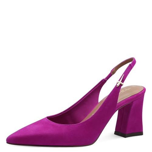 Tamaris Sling Damen Blockabsatz pink,EU 37 von Tamaris