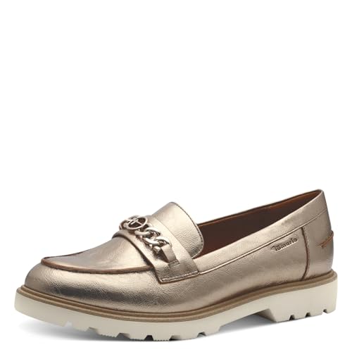 Tamaris Slipper Damen Vegan Bequem metallic,EU 40 Tamaris Slipper Damen Vegan Bequem metallic,EU 40 von Tamaris