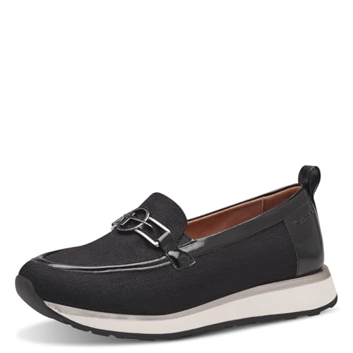 Tamaris Slipper Damen Vegan Bequem schwarz,EU 40 von Tamaris