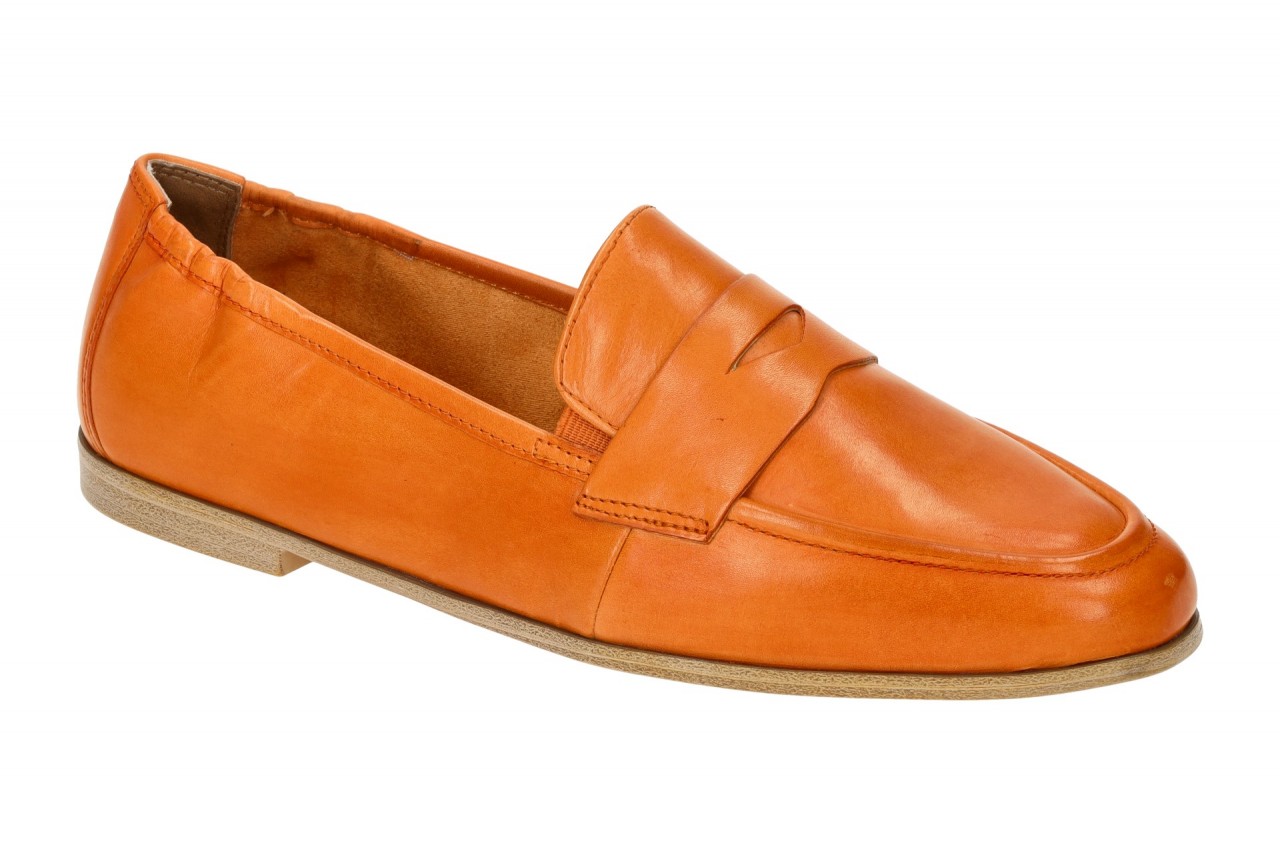 Tamaris Slipper Loafer orange Leder 1-23765-42 von Tamaris
