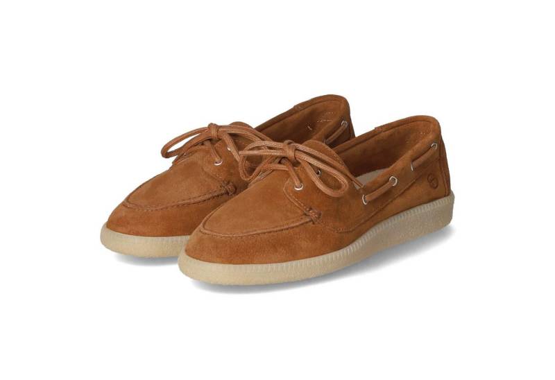 Tamaris Tamaris 1-24602-44/305 Damen Rauleder braun Slipper von Tamaris