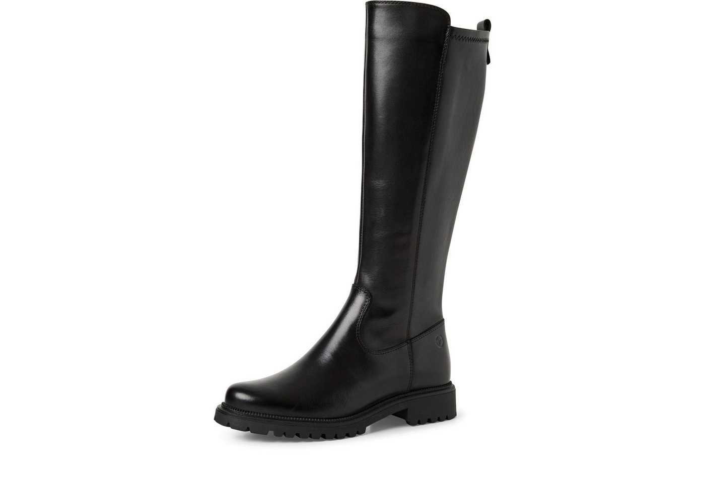 Tamaris Stiefel, Blockabsatz, Langschaftstiefel mit Stetchfunktion am Schaft Tamaris Stiefel, Blockabsatz, Langschaftstiefel mit Stetchfunktion am Schaft von Tamaris