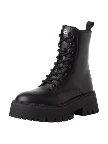 Tamaris Damen Stiefel Leder schwarz 38 von Tamaris