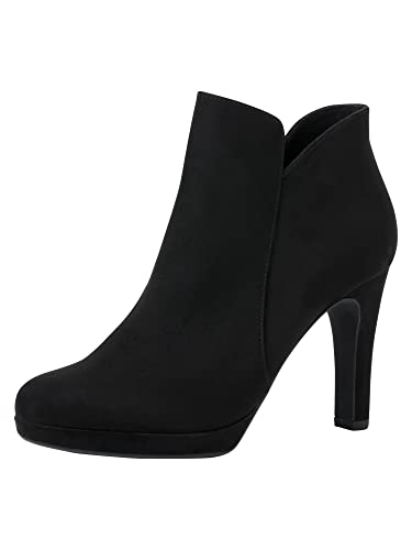 Tamaris Damen Stiefel Vegan schwarz 40 von Tamaris