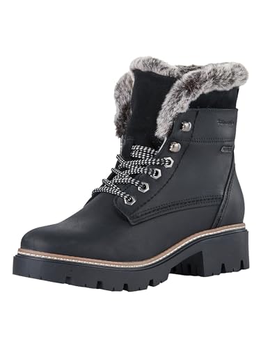 Tamaris Damen Warmfutter Stiefel Leder Blockabsatz Duo-Tex; BLACK, EU 37 Tamaris Damen Warmfutter Stiefel Leder Blockabsatz Duo-Tex; BLACK, EU 37 von Tamaris