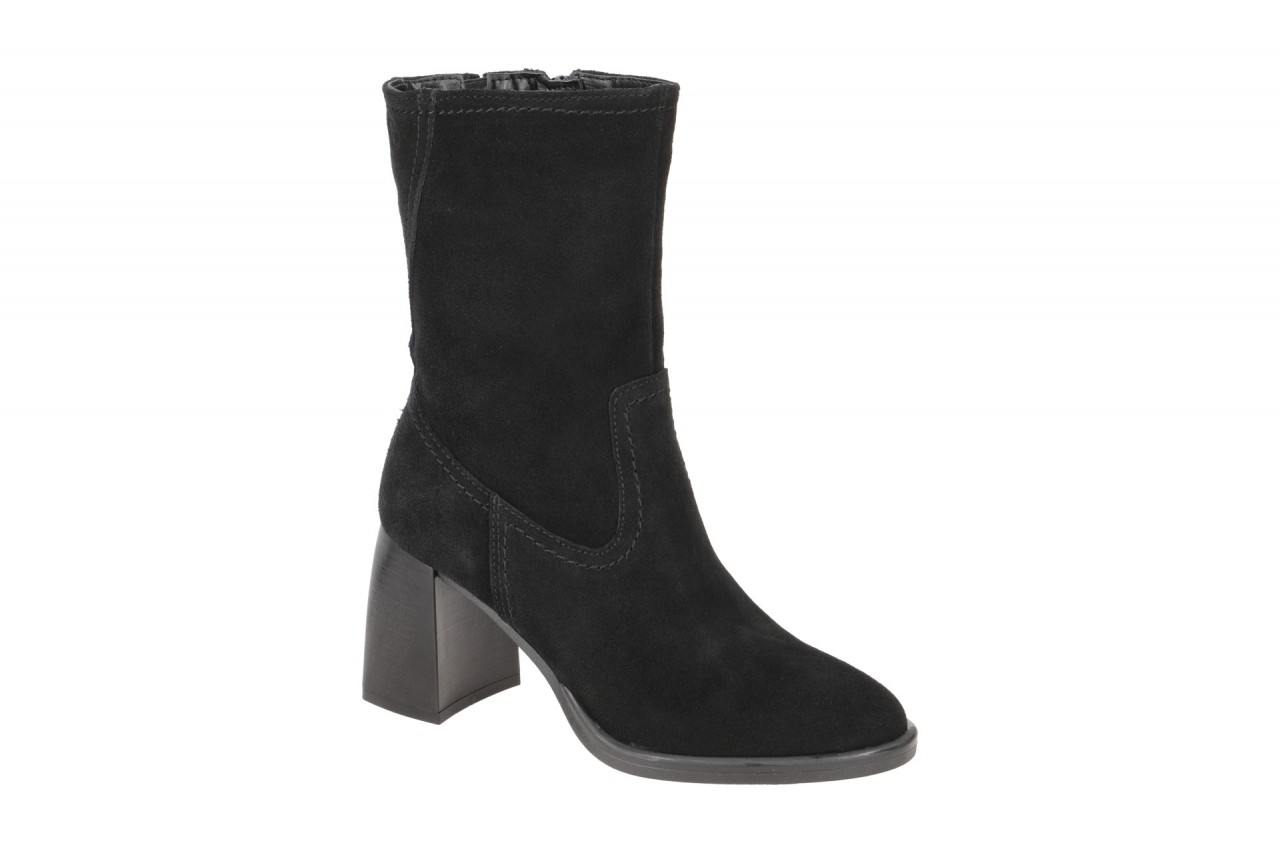 Tamaris Stiefelette Ankle Boots schwarz Velour 1-25019-41 Tamaris Stiefelette Ankle Boots schwarz Velour 1-25019-41 von Tamaris