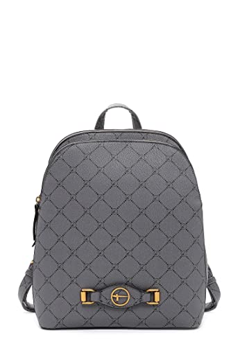 Tamaris Rucksack Anastasia Buckle 32585 Damen Rucksäcke Print darkgrey 840 von Tamaris