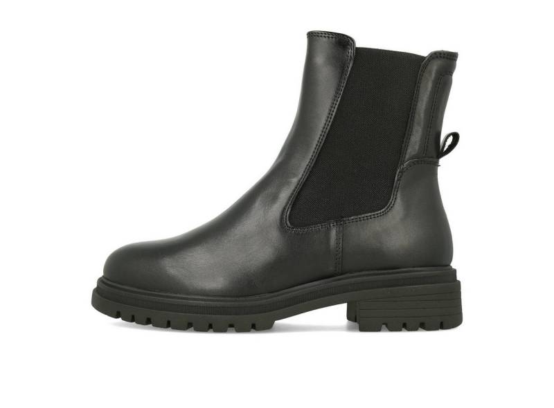 Tamaris Tamaris 1-25413-43-003 Chelsea Boots Damen Black Leather EUR 40 Ankleboots von Tamaris