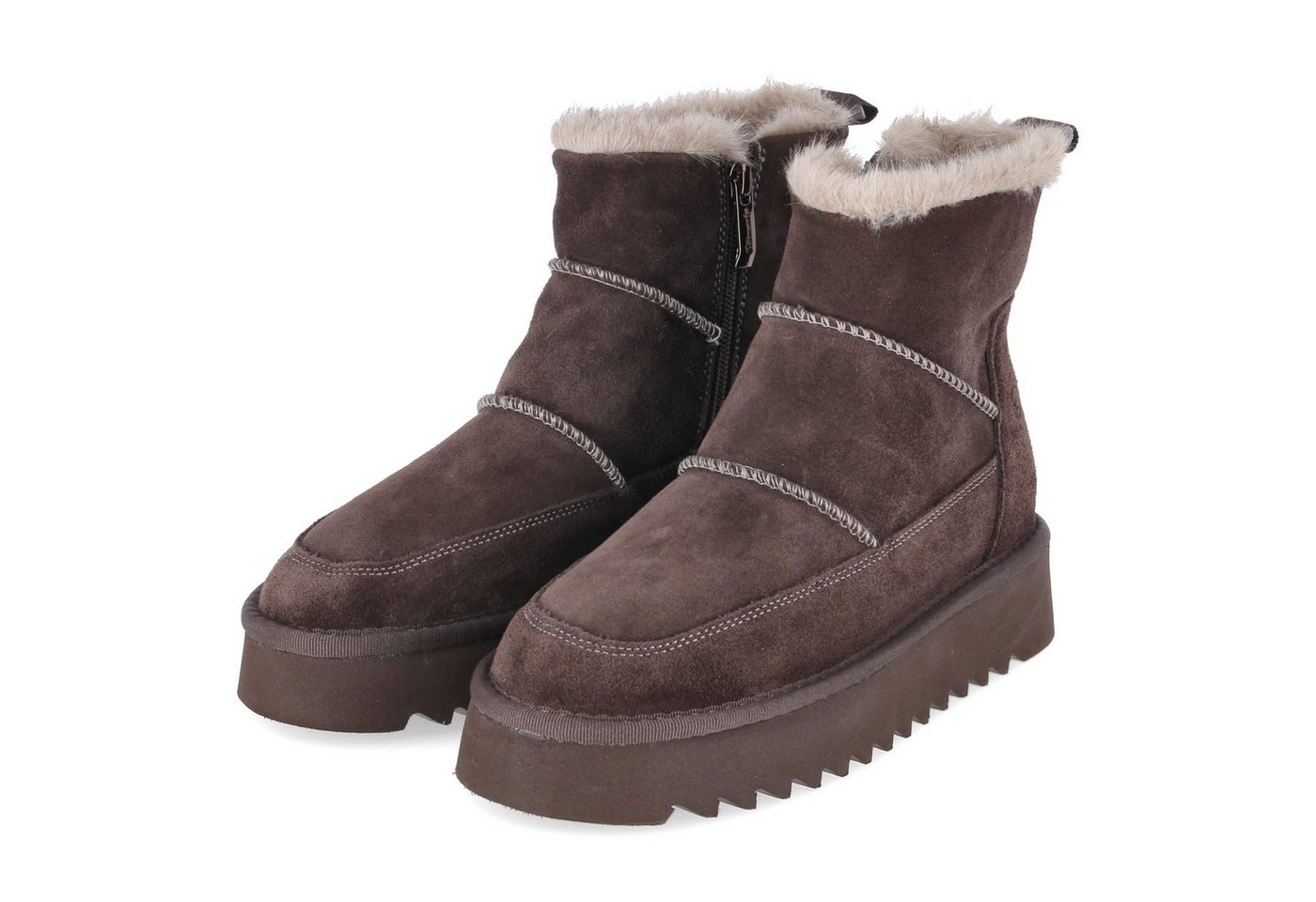 Tamaris Tamaris 1-26478-45/304 Damen Rauleder braun Winterstiefel von Tamaris