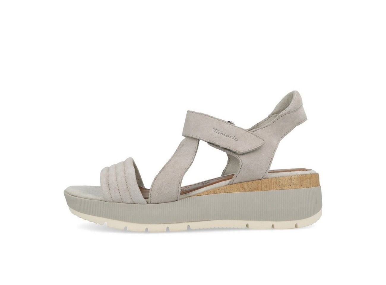 Tamaris Tamaris 28220-28-204 Sandale Damen Light Grey Sneaker von Tamaris