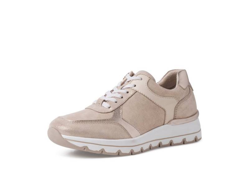 Tamaris Tamaris COMFORT-Lining Damen Sneaker 1-23719-28-116 CHAMPAGNE COMBI Sneaker von Tamaris