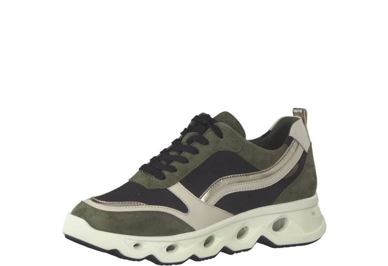 Tamaris Tamaris COMFORT-Lining Damen Sneaker 1-23727-39-079 BLK/OLIVE COMB grün Sneaker von Tamaris
