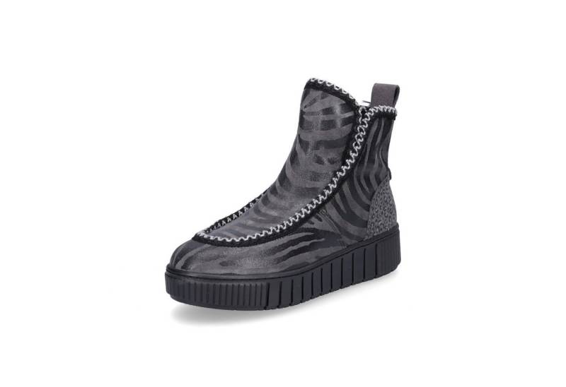 Tamaris Tamaris Damen Boot anthrazit Zebra Ankleboots von Tamaris