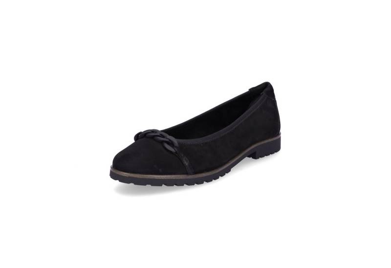 Tamaris Tamaris Damen Leder Ballerina schwarz Ballerina Tamaris Tamaris Damen Leder Ballerina schwarz Ballerina von Tamaris