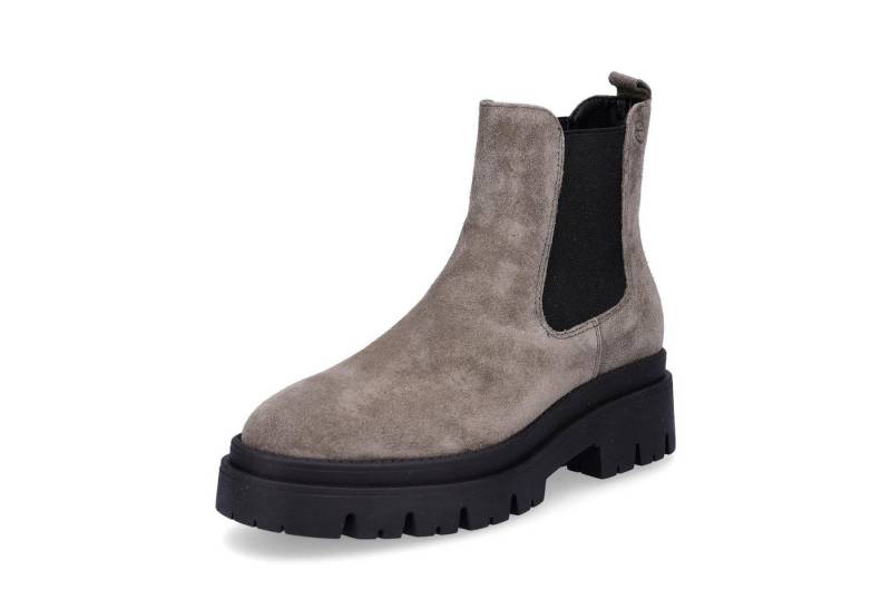 Tamaris Tamaris Damen Leder Chelsea Boot grau Chelseaboots von Tamaris