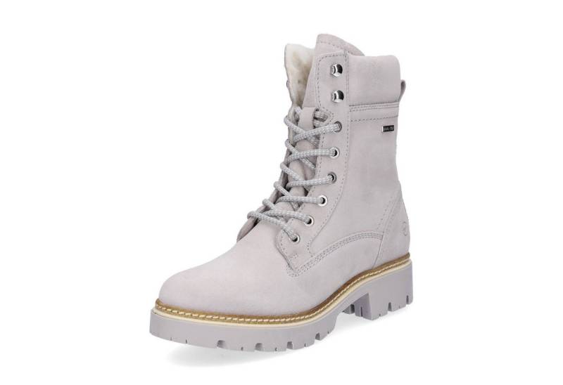 Tamaris Tamaris Damen Leder Schnürboot grau Schnürboots von Tamaris